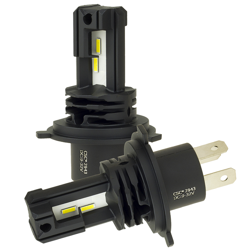 PA-01P H4 H/L 12W 9-32V 5000K LED к-т.
